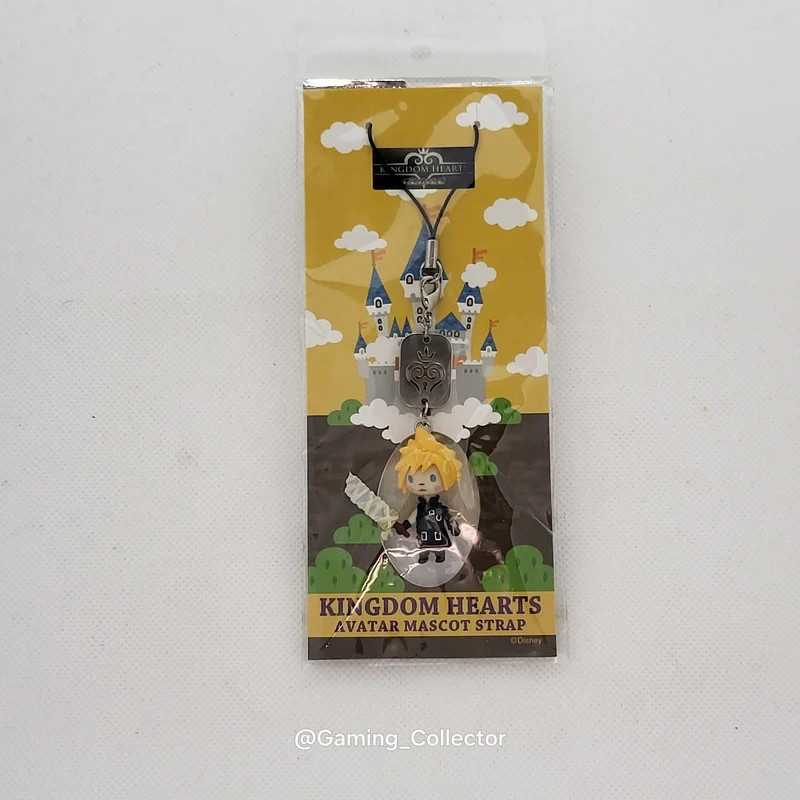 Strap Kingdom Hearts Cloud Strife de Disney Square Enix figurine en tissu pour sac
