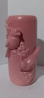 Red Wing Pottery Vase - Pink - Bird Motif