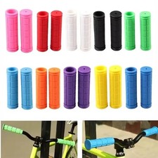 BMX MTB Bike Grips Mountain Bicycle Handlebar Soft Rubber Scooter Non Slip Pair