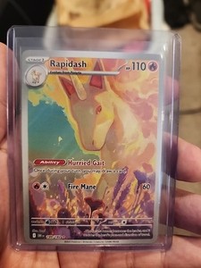 Pokémon TCG Rapidash Destined Rivals Illustration Rare Card 189/182