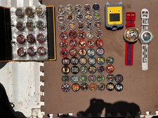 Reloj Yo-kai Yo-kai Pad Medalla Lote 139 Medallas 2 Relojes