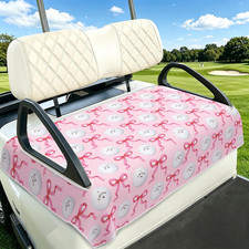 Golf Cart Seat Covers, Golf Accessories Golf Cart Seat Towel, Fits Yamaha Clu...