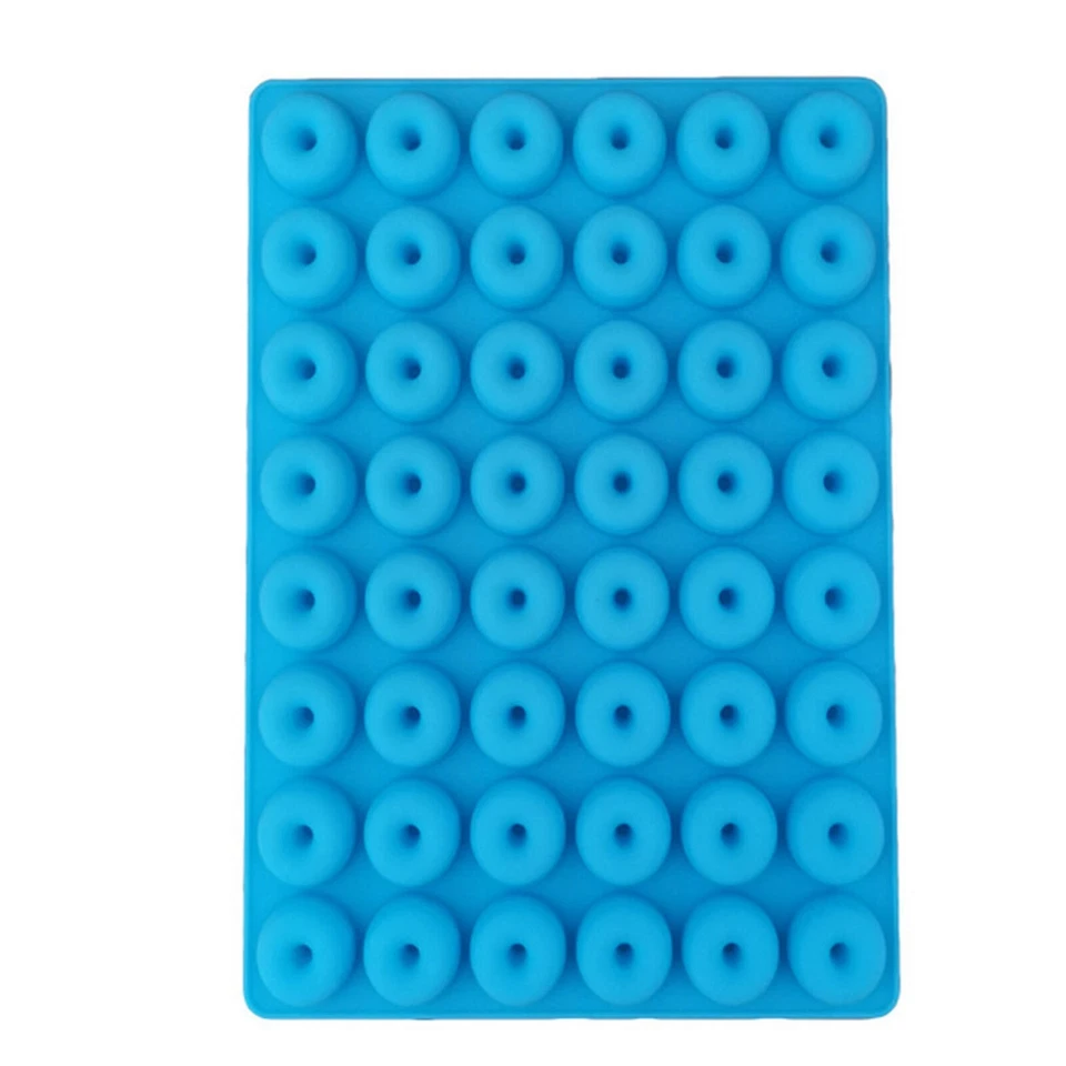 48 Silikon Donut Backformen Mini Backform Backhilfe Zufällig - Bild 3 von 4