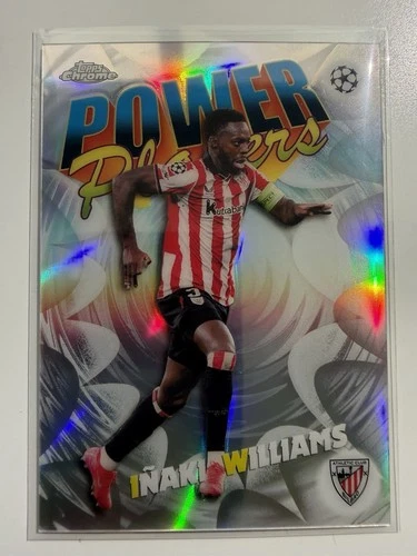 2025-26 Topps Chrome UEFA Power Players Inaki Williams