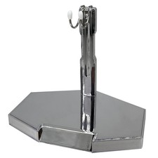 Pre-order 1/6 Scale Action Figure Display Stand Universal Silver Long Haxagon