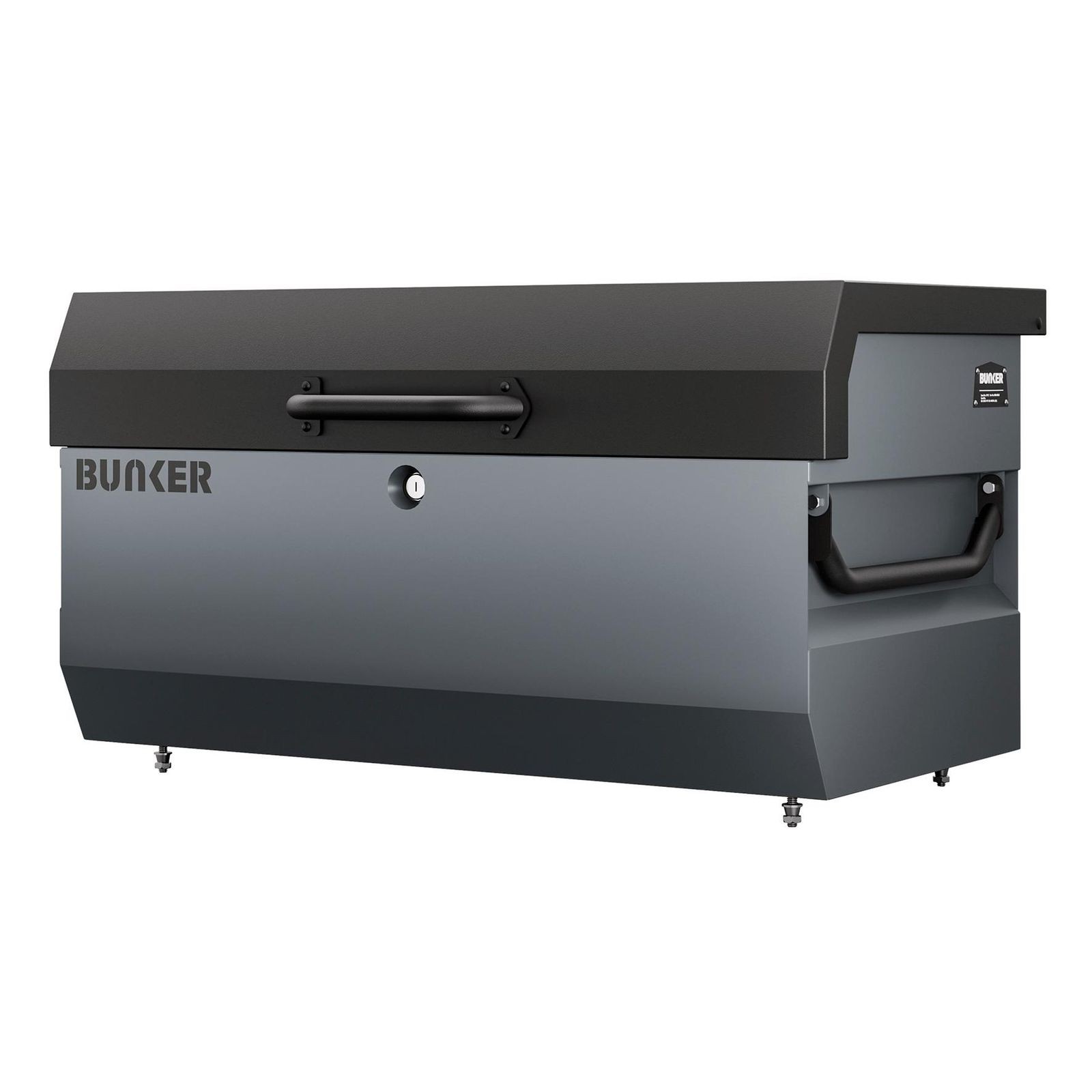 BUNKER T1 Steel Tool Storage Box - Grey - Image 2