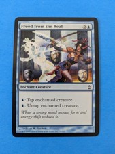 Freed from the Real 1X LP Saviors of Kamigawa MTG Magic the gathering