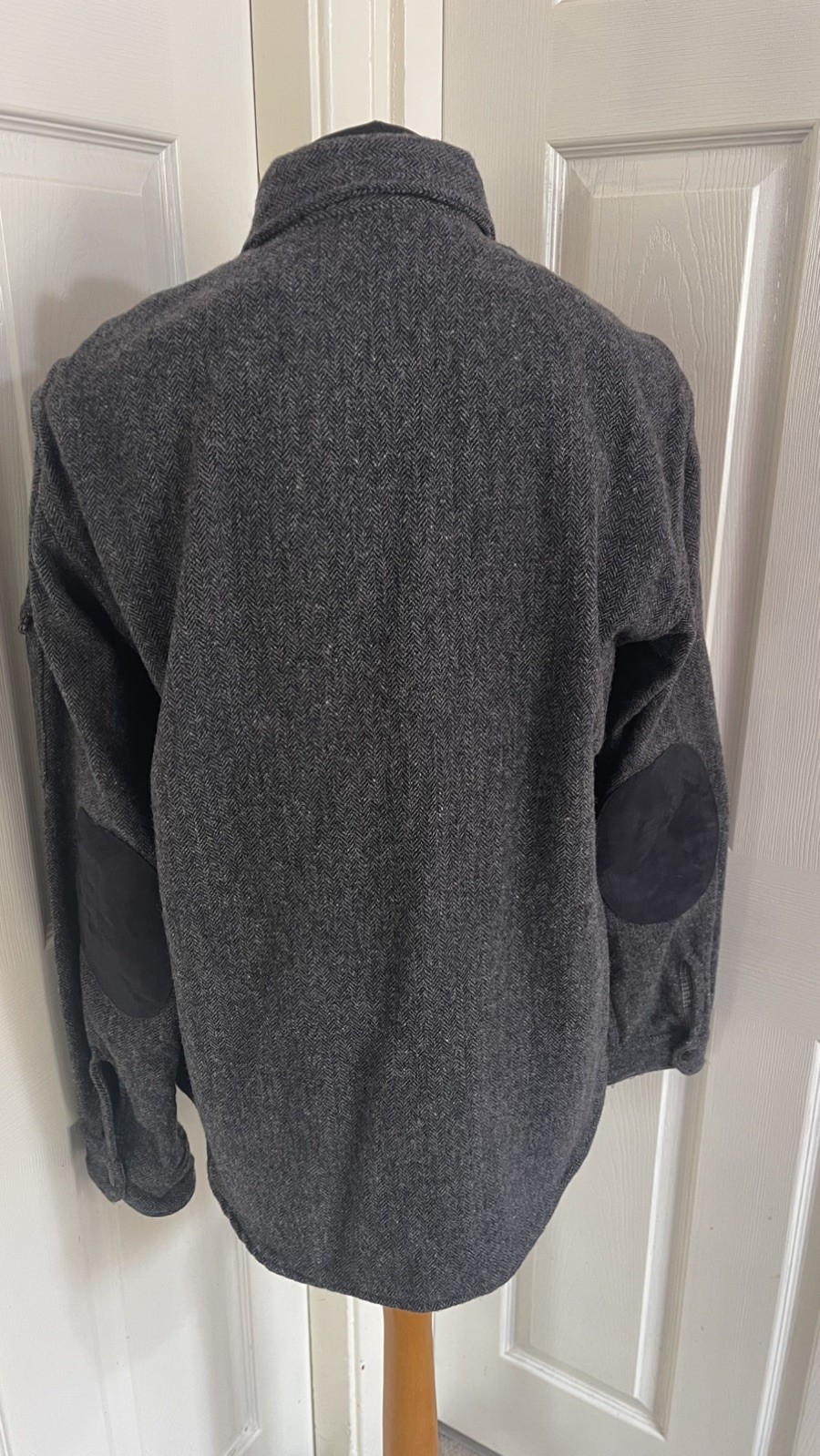 ENGINEERED GARMENTS Herringbone Wool Overshirt - … - image 4