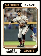 2023 Topps Heritage Thairo Estrada San Francisco Giants #288