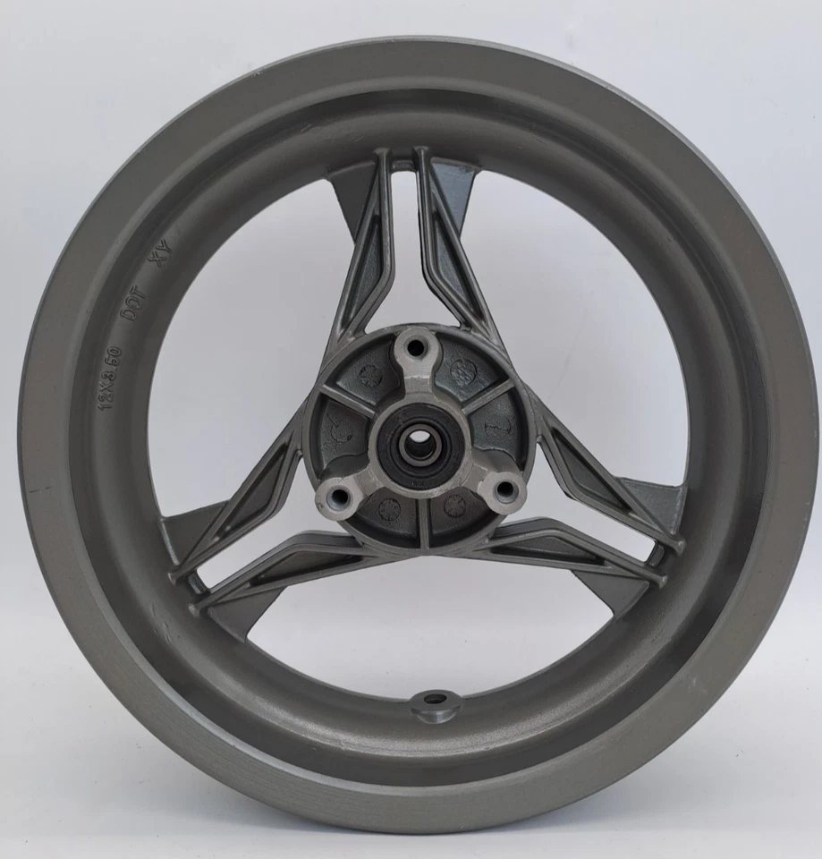 Sachs Roller SX1 50cc bis 2012 Vorderrad Felge grau 12x 3.50 P402550500101680 - Bild 2 von 4