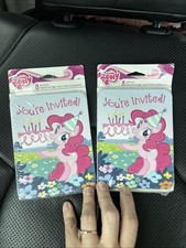 2014 My Little Pony Party Invitations 2 New On Pack Total Of 16