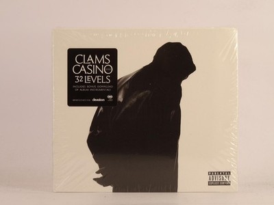 CLAMS CASINO 32 LEVELS (512) 12 Track CD Album including Card Sleeve SONY