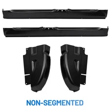 For 2002-2008 Dodge Ram Quad Cab 1500 2500 3500 Rocker Panels & Cab Corners 4PCS