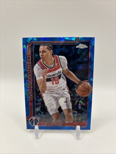 Kyshawn George – 2025-26 Topps Chrome Basketball Sapphire · Base Cards III #237 Kyshawn George