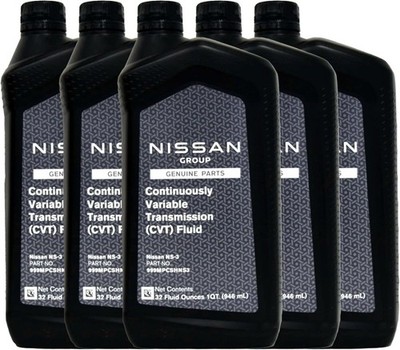 Nissan Genuine OEM CVT3 Transmission Fluid 999MPNS300P 5 Quarts