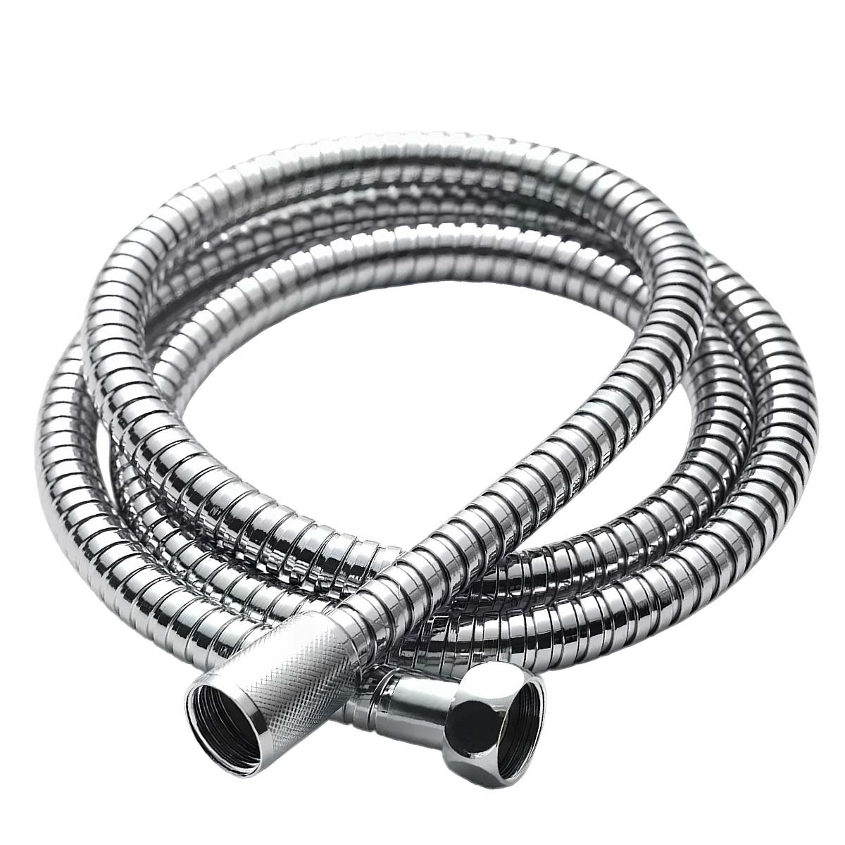 Flexible de douche anti-torsion 1,5m Avizar argent haute pression