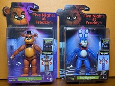 2025 Jazwares FNAF Five Nights At Freddy s TOY BONNIE FREDDY Figures Both NEW