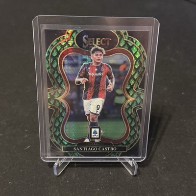 Santiago Castro /18 Dragon Scale Panini Select Serie A 2025-26 Bologna FC #156