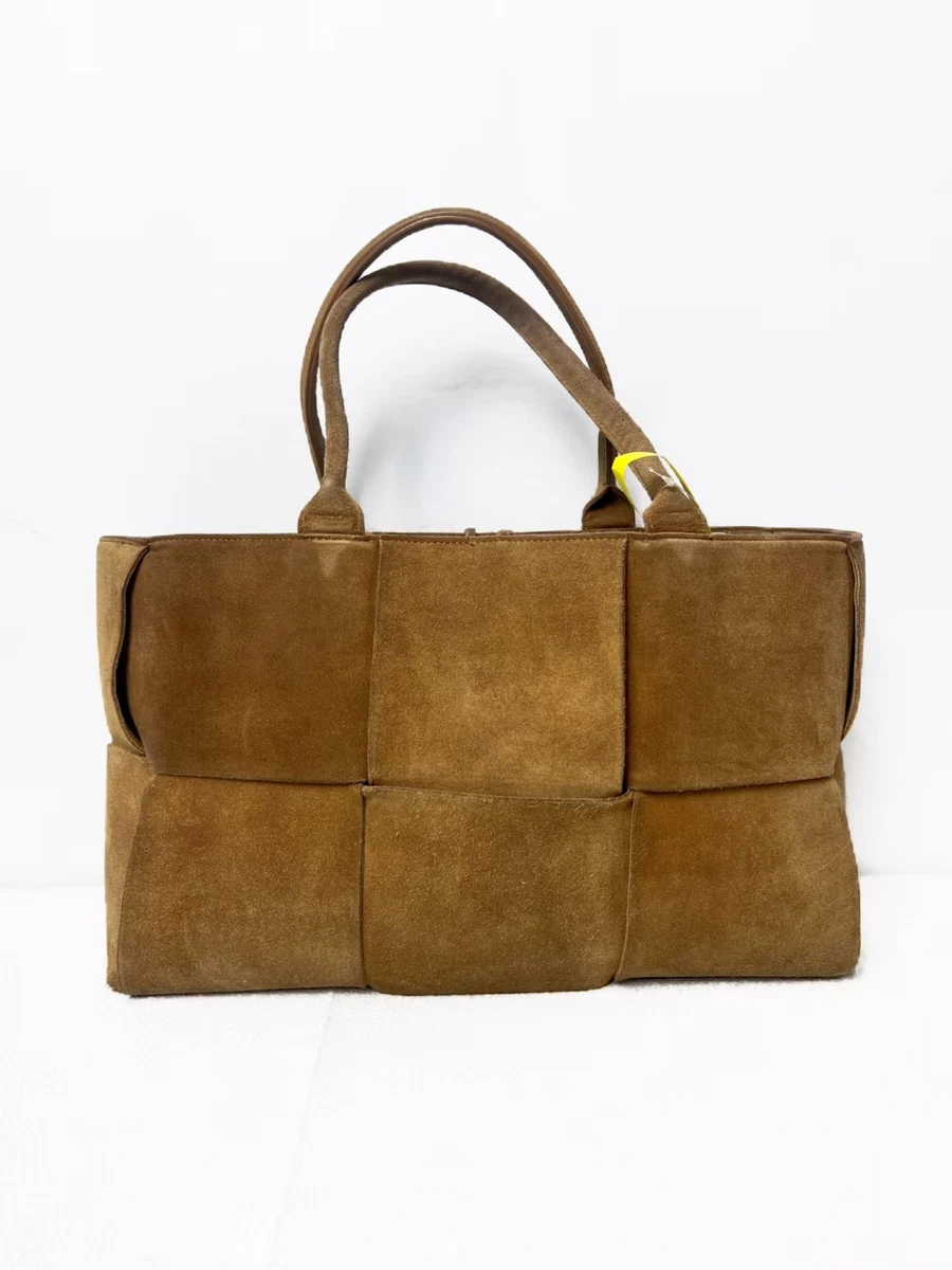 Bottega Veneta Suede Exterior Brown Bags & Handbags for Women for