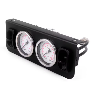 #ad Panel Paddle Valve Switch with Two 180 PSI Air Suspension Pressure Gauge $69.99