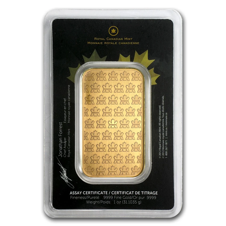 1 oz Goldbarren - Royal Canadian Mint (Classic Assay) - Bild 2 von 4