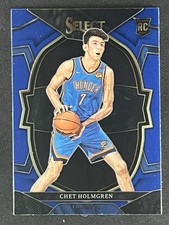 2022-23 Panini Select - Concourse Chet Holmgren #83 Blue (RC) for
