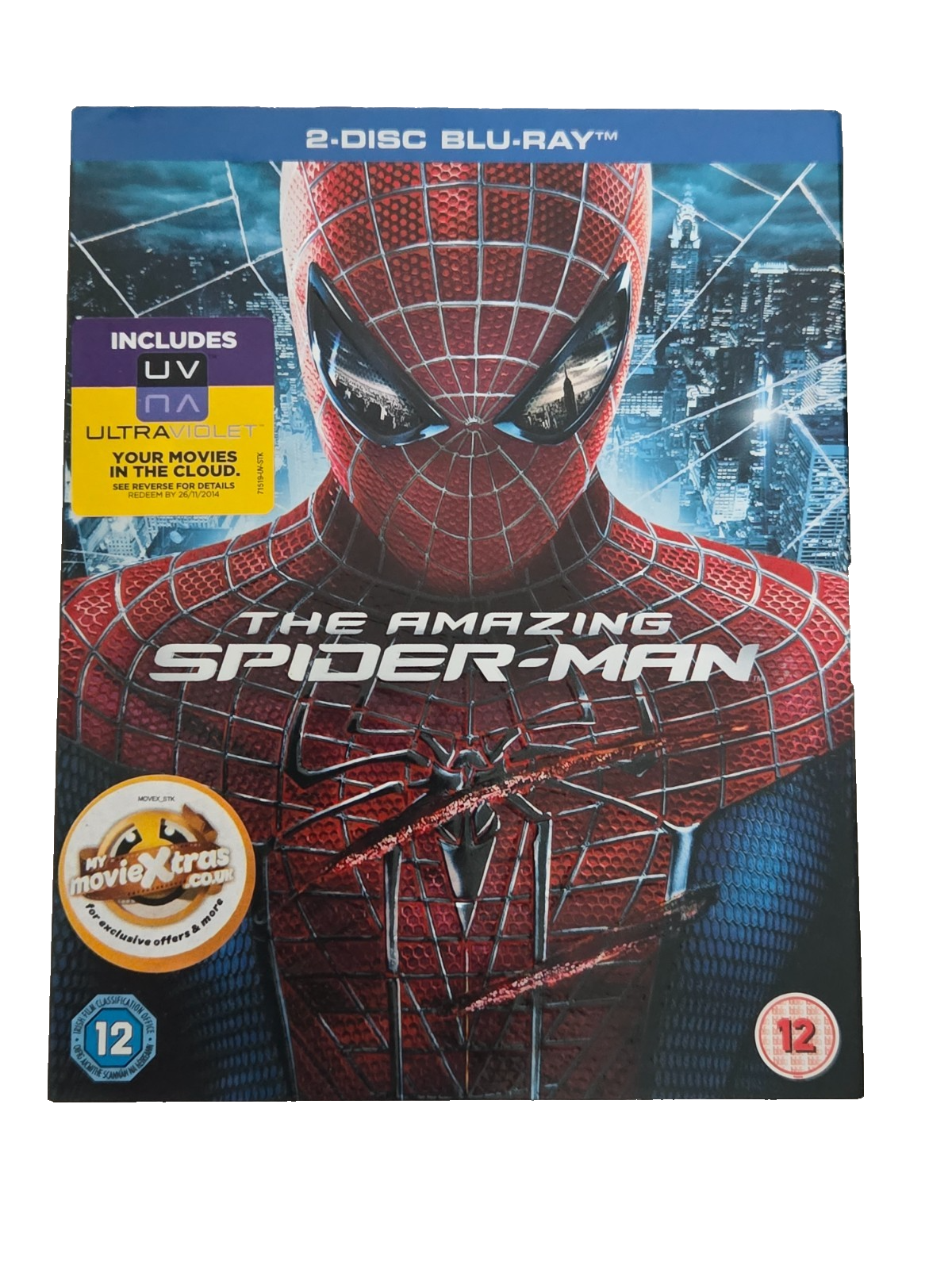 The Amazing Spider-Man 2-Disc Blu-ray Superhero Action Andrew Garfield UK 12