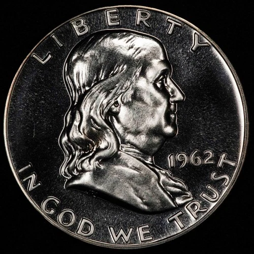 1962-P Franklin Half Dollar Proof