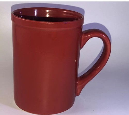 14oz Red Oversized Coffee Tea Mug Cup Office Gift-4 3/4”H - Picture 1 of 7