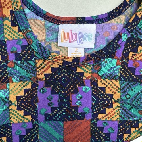 Girls Short Slv Swing Dress Sz 2 (szs 2-4) Lightweight Multicolor Adeline NWT - Picture 8 of 11