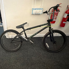 Black BMX Bike 20in M Frame Unisex Kids 1 Speed U-Brake BMX