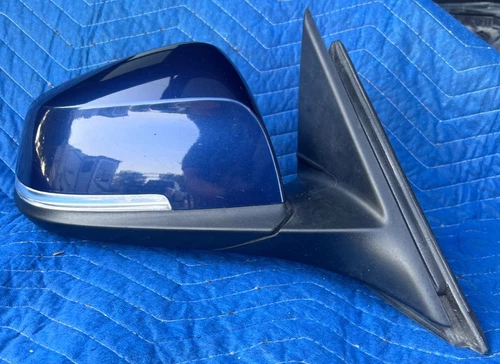 📛13-18 BMW 320 328 335 F30 F31 RIGHT PASSENGER SIDE VIEW MIRROR BLUE POWER FOLD