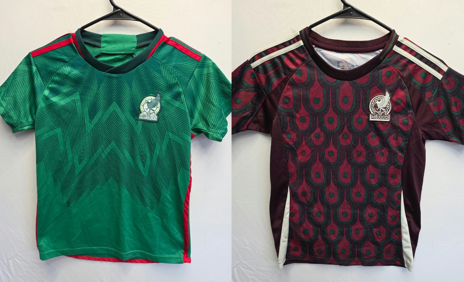 Lot Mexico National Team Soccer Jersey Youth Size 24(Small) World Cup FIFA