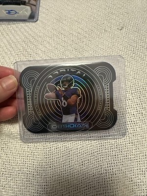 Lamar Jackson 2022 Panini Obsidian - Orbital #ORB-LJA /99 - Ravens SP Case HIT
