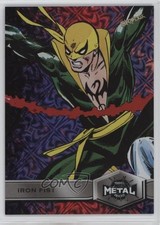 2022 Marvel Metal Universe Spider-Man High Series Grandiose Iron Fist #135 1l8o