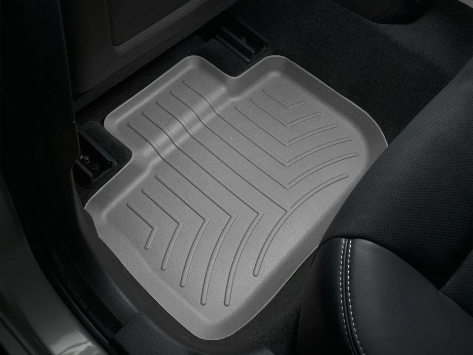 Forro de piso WeatherTech para Dodge Charger 2011-2023 - segunda fila, gris Foto 2 de 4
