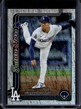 2025 Topps Yoshinobu Yamamoto Holo Foil Future Stars #231 Dodgers