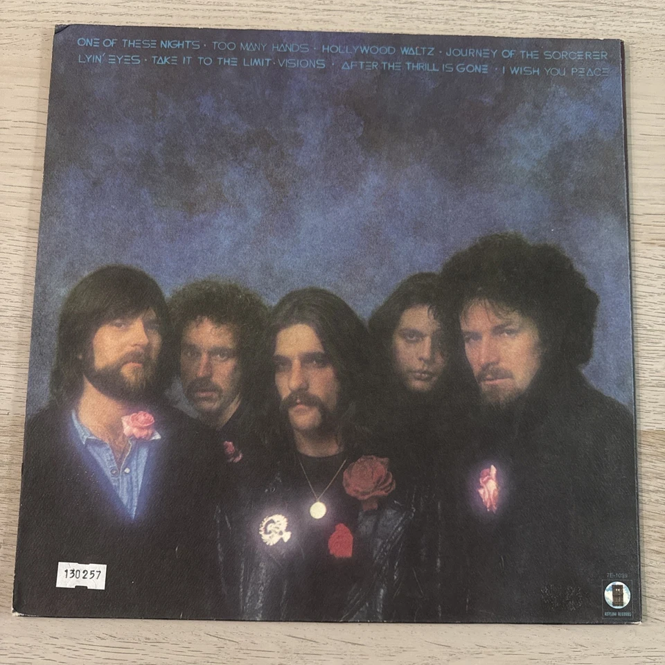 Eagles One of These Nights Vinyl LP 1975 Asylum Records 7E-1039 Classic Rock Foto 2 de 4