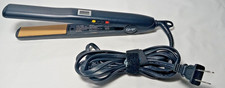 GVP 264897 Ceramic Flat Iron 1" Digital Display Adjustable Heat 450 F Black