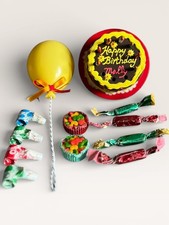 Pleasant Co American Girl Molly Birthday Cake, Balloon, Candy, Treats, in BOX