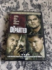 The Departed Full Screen DVD Martin Scorsese DiCaprio Damon Nicholson Wahlberg