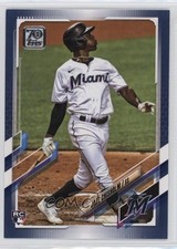 2021 Topps Royal Blue Jazz Chisholm #538 0wp8