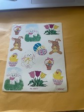 Vintage  1980s Easter   Stickers