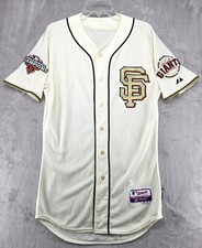 MAJESTIC Men's San Francisco Giants Authentic World Series 2012 Gold Jersey