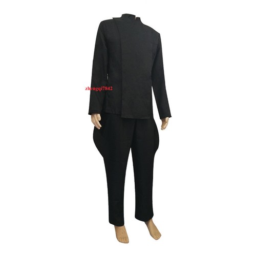 Movie Star Wars Imperial Officer Uniform Halloween Cosplay Costume Black Outfit - Picture 4 of 13