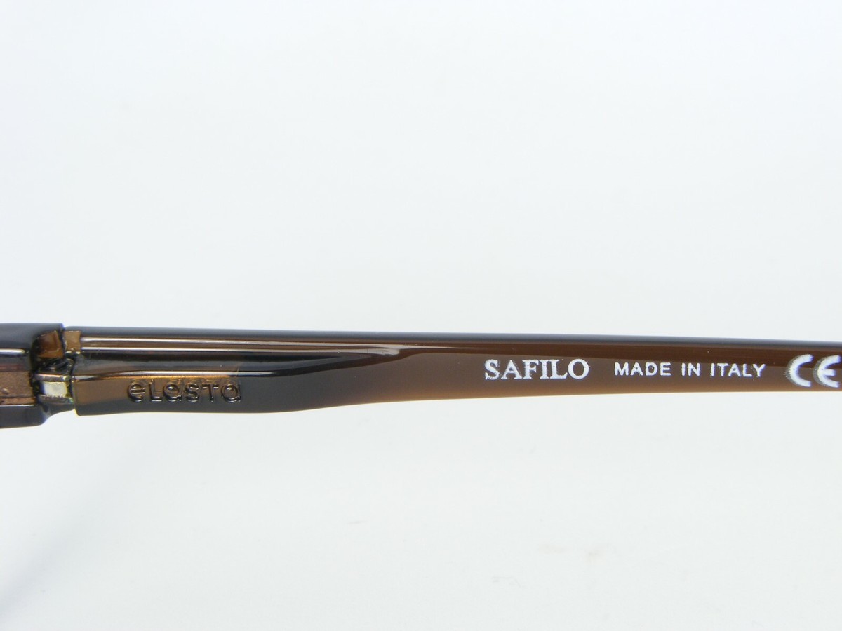 SAFILO TEAM 4148 0JYS SEMI DARK BROWN EYEGLASSES GLASSES
