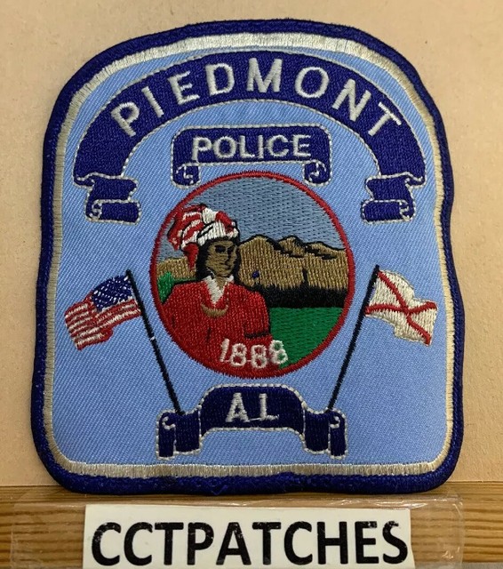PIEDMONT, ALABAMA POLICE SHOULDER PATCH AL eBay