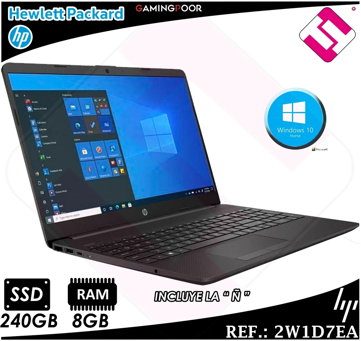 Notebook hp ssd 256gb clearance