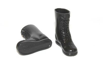 Vintage Action Man Elite Brigade 1:6 Scale Black Tall Boots