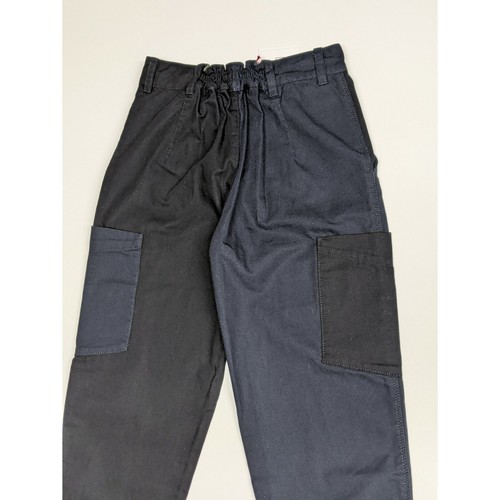 ZARA KIDS SRPLS LIMITED COLLECTION Cargo Denim Black Pants Size 10-11 Years - Picture 9 of 10